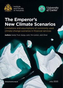 The Emperor's New Climate Scenarios cover