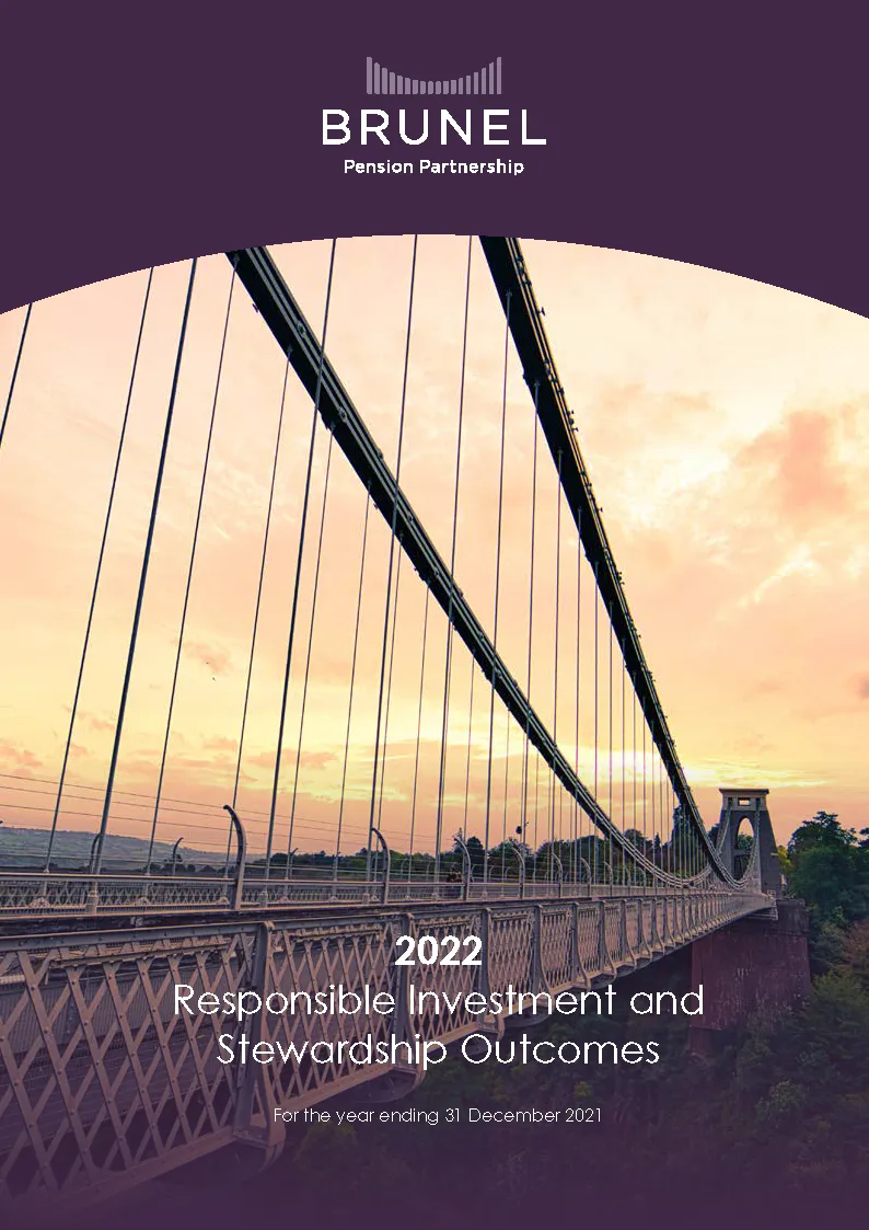 2022 Responsible Investment and Stewardship Outcomes Report